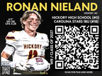 Player Recruitment Yard Sign with Personal QR Highlight Billboard